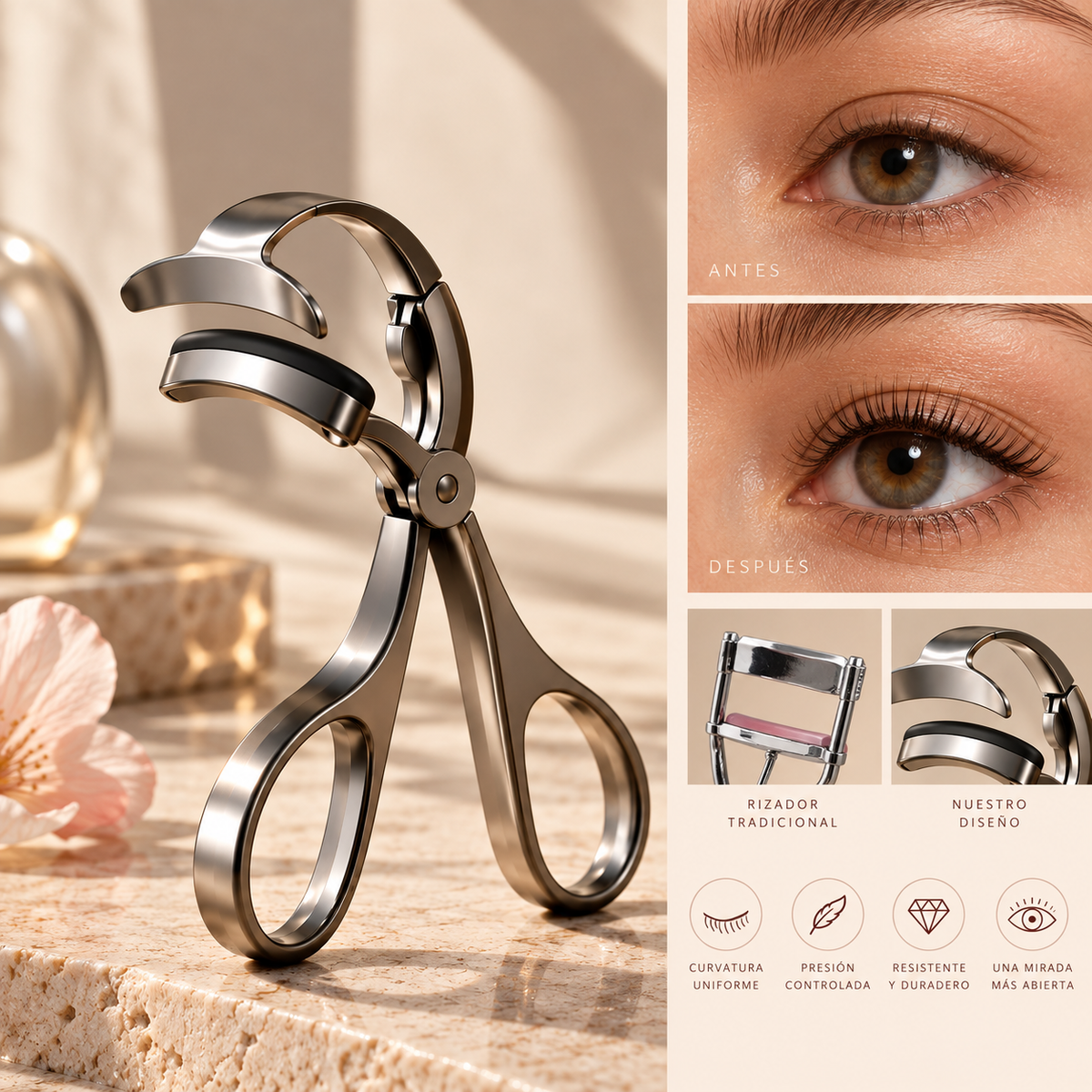Lift & Curl | Rizador de Pestañas Ergonómico