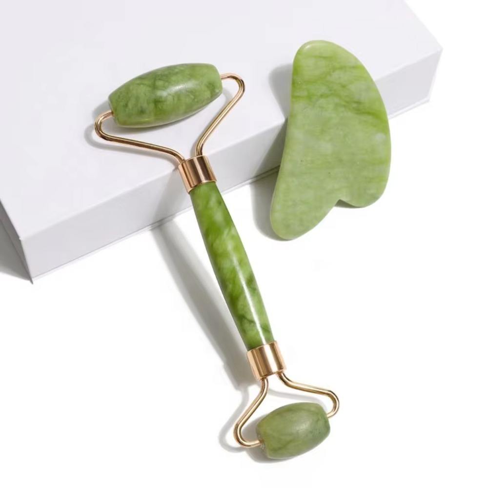 Jade Glow Facial Roller & Gua Sha